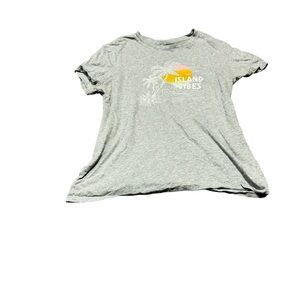 Reef Gray Graphic T-Shirt